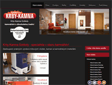 Tablet Screenshot of kamnarstvi-podebrady.cz